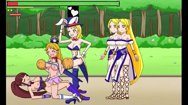 HD Shemale ninja having sex with pretty girls in a hot hentai game video suosituinta videota