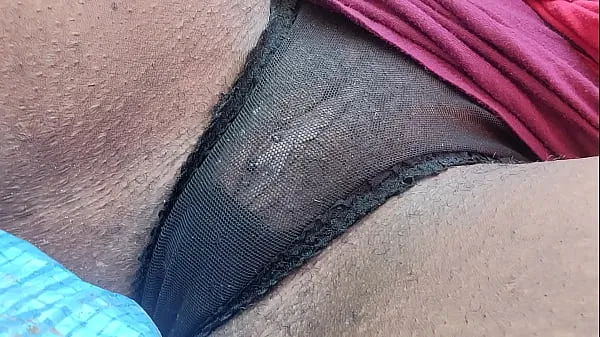 HD-Outside on all four peeing my panties as I show you my hair vagina slurp my pee up and spit it on u topvideo's