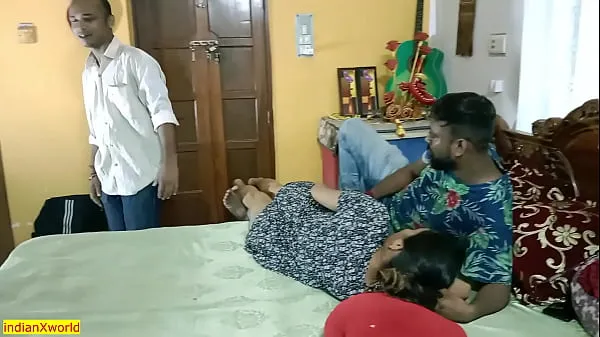 HD حصل الزعيم الهندي على هدية عيد الميلاد! زوجة الساخنة تقاسم الجنس أعلى مقاطع الفيديو
