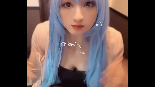 HD Individual shooting] A video of a blue-haired man's daughter masturbating cutely. It has very cute content Video teratas