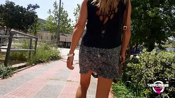HD nippleringlover kinky mother no panties flashing pierced pussy on public street and supermarket top Videos