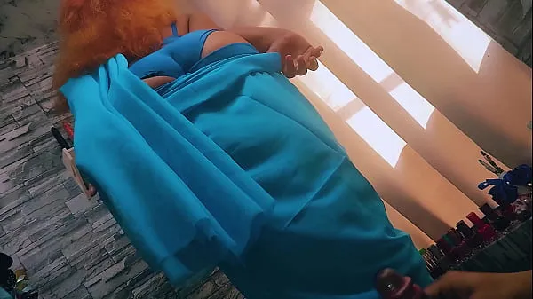HD Saree Wearing Sexy Sheron Deep Blowjob and Hard Pussy Fuck melhores vídeos