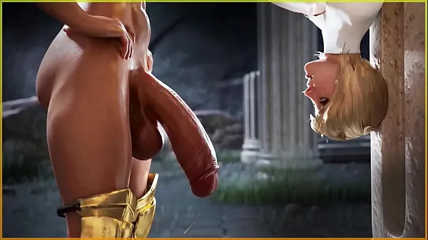 HD 3D Animated Futa porn where shemale Milf fucks horny girl in pussy, mouth and ass, sexy futanari VBDNA7L κορυφαία βίντεο