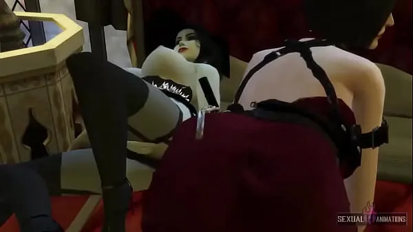 HD Resident Evil 8 Ada Wong and Alcina Dimitrescu want to have good lesbian sex - Sexual Hot Animations 인기 동영상
