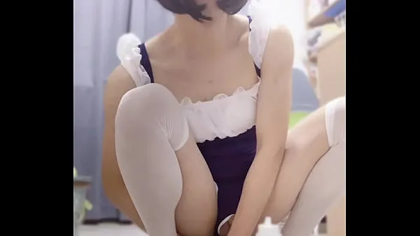 HD To be played badly! Pseudo-girl tied herself on the stool and was by 3-in-1 Video teratas
