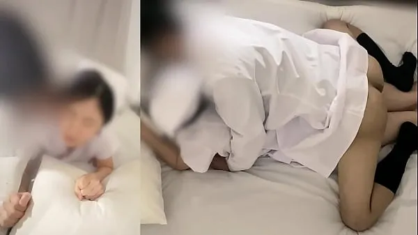 HD Rookie nurse has sex with a doctor at night shift] "Use pussy!" I couldn't stand the pleasure next to the patient sleeping...[For full videos go to Membership วิดีโอยอดนิยม