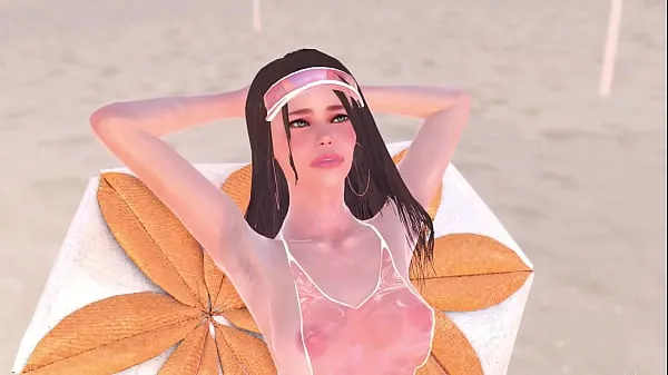 Video HD Animation naked girl was sunbathing near the pool, it made the futa girl very horny and they had sex - 3d futanari porn hàng đầu