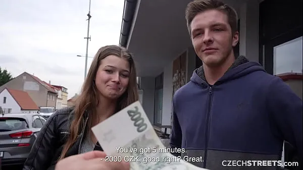 HD CzechStreets - He allowed his girlfriend to cheat on him nejlepší videa