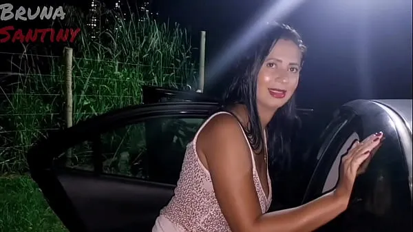 HD Bruna giving in the parking lot of the Lust Club top Videos