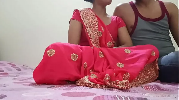 HD Indian Desi newly married hot bhabhi was fucking on dogy style position with devar in clear Hindi audio top Videos