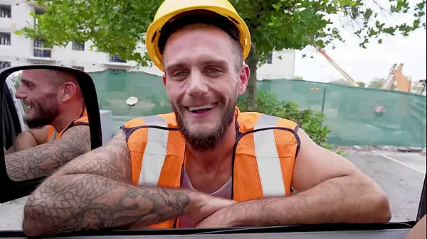 HD Construction worker gets played and gets sucked by a man instead of a woman top videoer