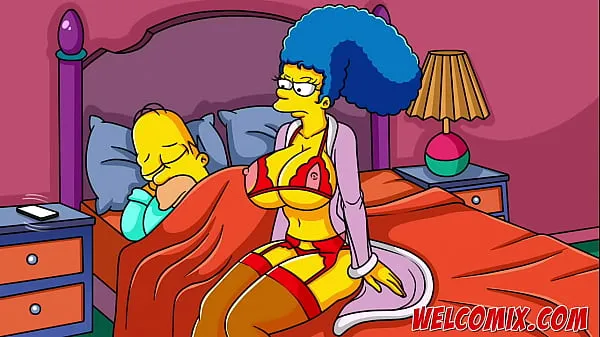 HD Margy's Revenge! Cheated on her husband with several men! The Simptoons Simpsons topp videoer