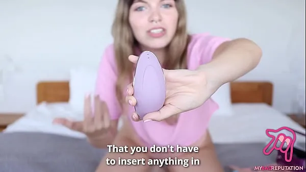 HD 1st time Trying Air Pulse Clitoris Suction Toy - MyBadReputation topp videoer