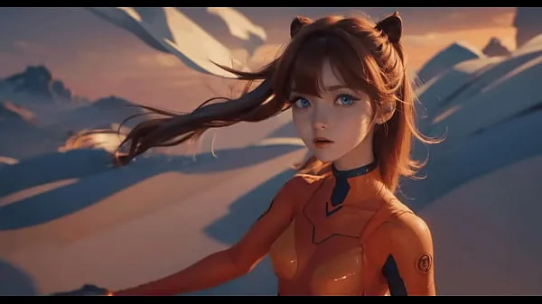 HD AI generated Asuka Langley asking for a dick 인기 동영상