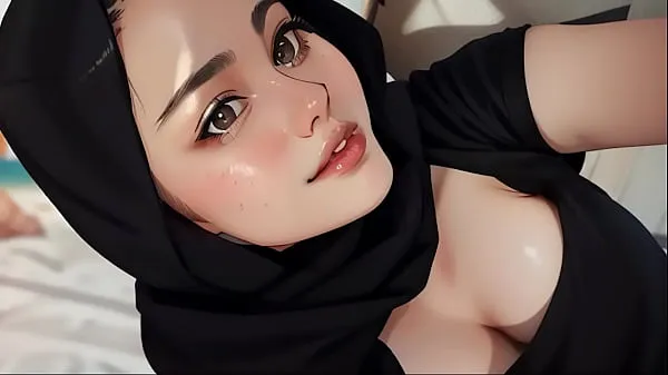 HD plump hijab playing toked najboljši videoposnetki
