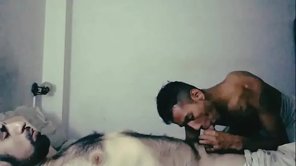 HD Saying goodbye to the year with this hairy male's cock and milk top Videos