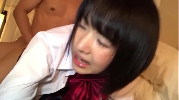 HD Japanese teen student in uniform and before school en iyi Videolar