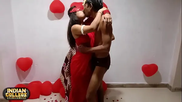 Najlepsze filmy w jakości HD Loving Indian Couple Celebrating Valentines Day With Amazing Hot Sex