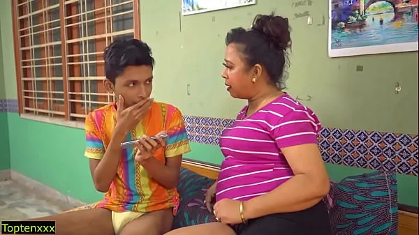 HD Indian Teen Boy fucks his Stepsister! Viral Taboo Sex topp videoer