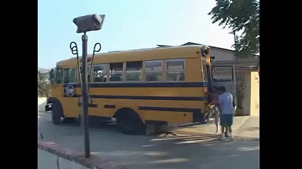 HD Ashley Blue - School Bus Girls 1 Video teratas